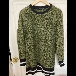 Zara Womens Lace Pullover Small